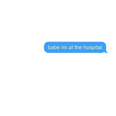 wynsummers's tweet photo. how the brellies and sparrows would respond to a "babe im at the hospital" text; a thread https://t.co/wYB0uQmta1