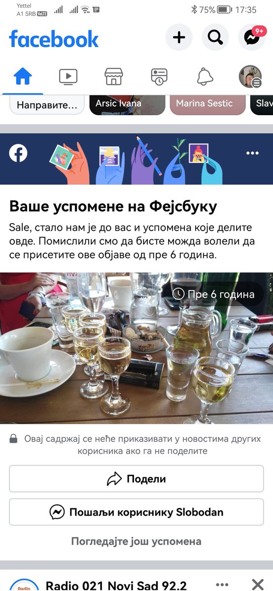 SaleTomovic's tweet photo. Uopšte se ne sećam ovog događaja pre šest godina. 🤷 Nznm što!? https://t.co/qvbTL79nRt