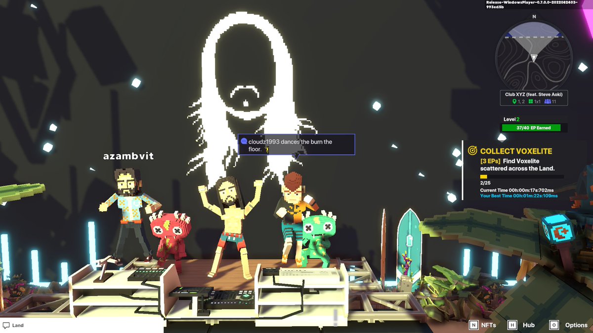 cloudz1993's tweet photo. @TheSandboxGame @steveaoki I just participated in the #SandboxAlphaS3Giveaway for a chance to win 500 SAND! On stage with Steve Aoki, check out my screenshot below!
👇 https://t.co/Z4HvhxZYyv