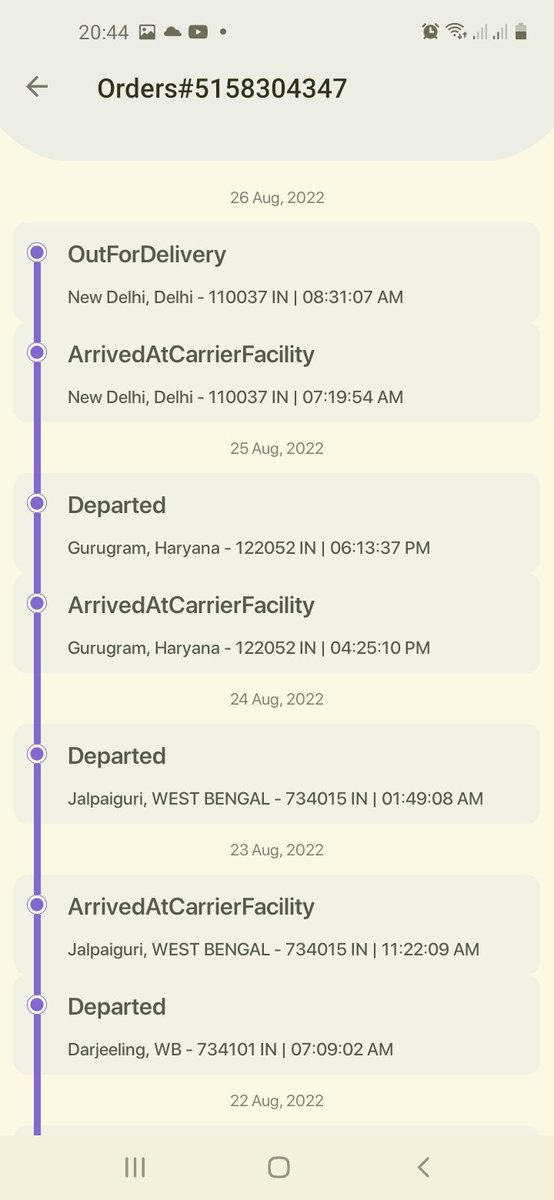 RimbickF's tweet photo. @ShiprocketIndia @amazonIN 
Apparently the delivery service is making a lot of trouble,without any notice and delivery attempts our orders are being put into RTO .We are having huge issues with our

Kindly update us on the following orders as early as possible. 
Awb 319143250785 https://t.co/rDeFBhdY3Z