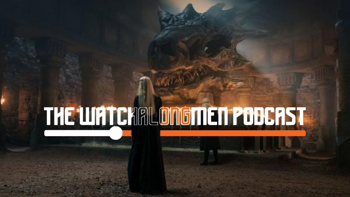 watchalongmen's tweet photo. Before tomorrow's #HouseoftheDragon episode, be sure to listen to our newest episode reviewing last week's premier!

Streaming now wherever you enjoy podcasts. Including 👇

https://t.co/sWGzb7Bv8I https://t.co/v8uRbRL9cM