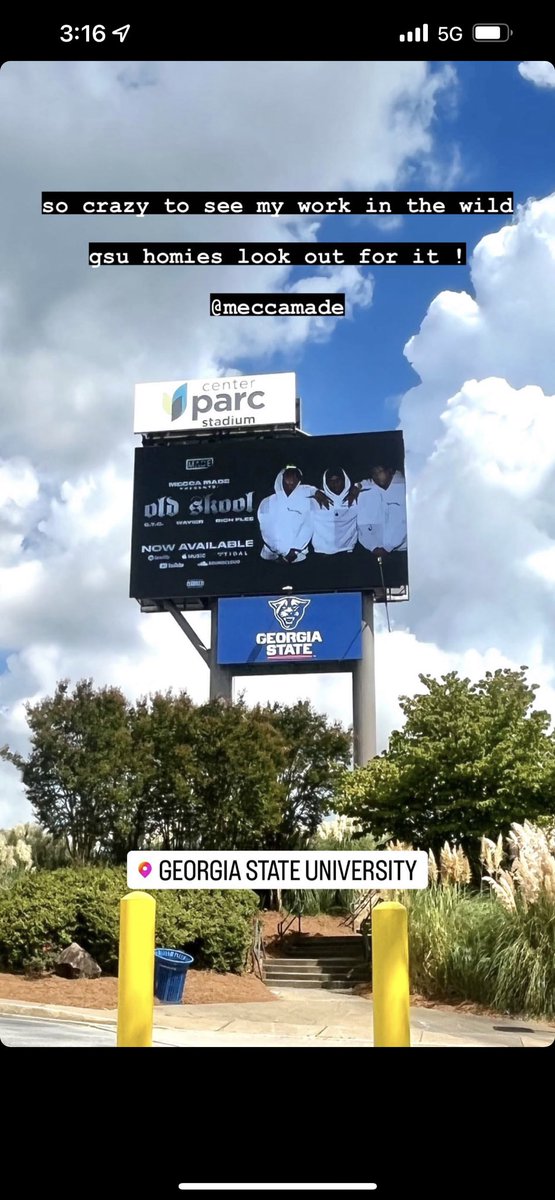 RashaadThePoet's tweet photo. GSU WE ON THE BILLBOARD 🥲🙏🏾🔥 https://t.co/rRckKQHO09