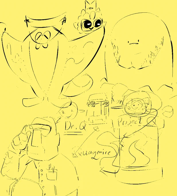 kyu lore!!! (ignore the top half)