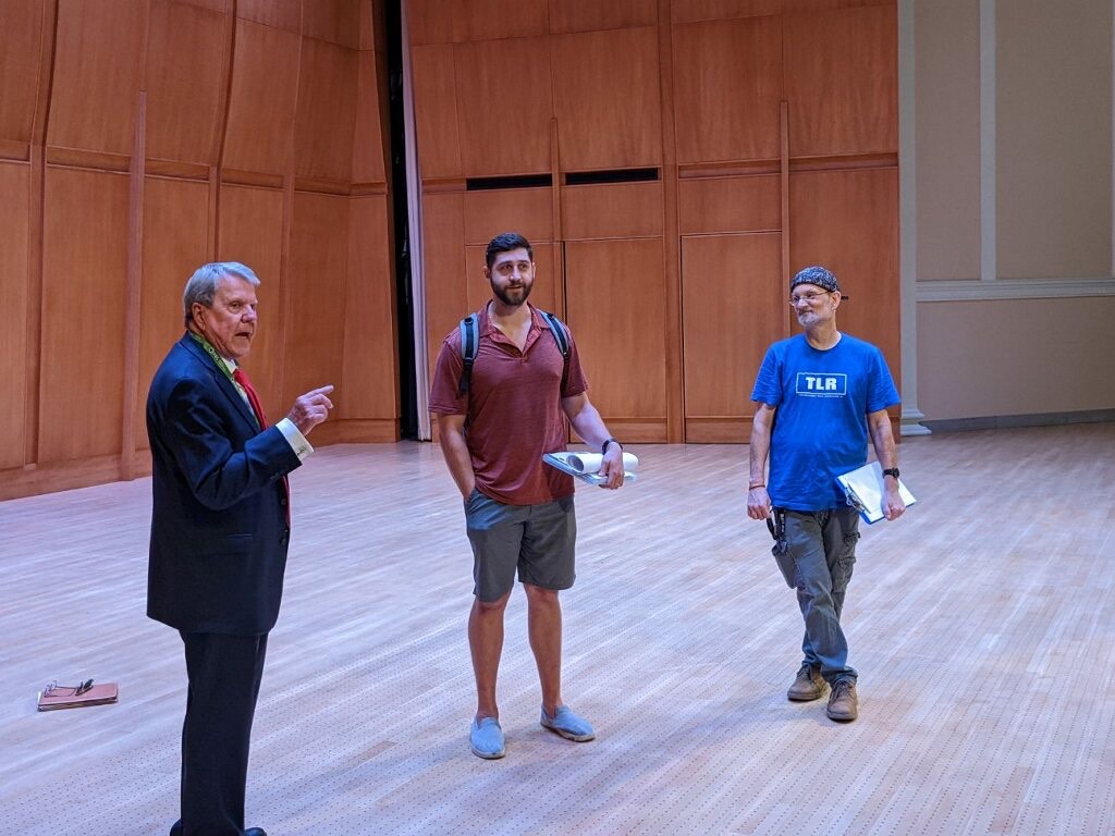 Behind the curtains: we met with PBS NC CEO and <a href="/DukeDivinity/">Duke Divinity School</a> alumnus David Crabtree for a run through of Cries of Loss and Hope. You won't want to miss this night! Buy tickets: dita10.com/cries-of-loss-…

<a href="/DukeDivAlumni/">Duke Divinity Alumni</a> <a href="/DukeArts/">Duke Arts</a> <a href="/refugeehopenc/">Refugee Hope Partners</a>