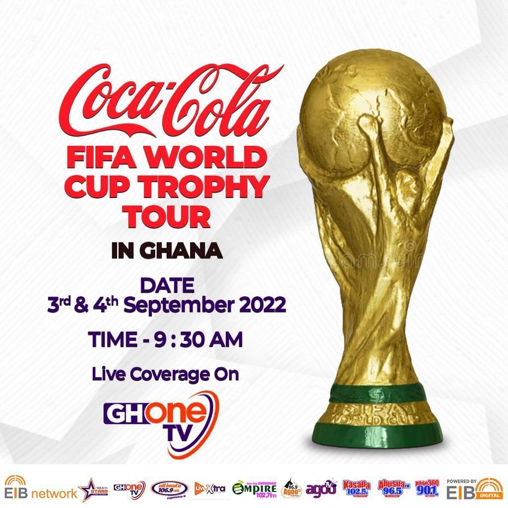 Santokh72's tweet photo. Join us to witness the WC Trophy arrival in GH @GHOneTV @Starr1035Fm @kasapafm @AgooTVGH https://t.co/mP100Xgeq3
