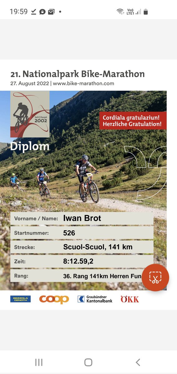 DerGeldexperte's tweet photo. Heute den Nationalpark Bike Marathon gefahren. 

https://t.co/4JSYbAR1PF

https://t.co/DBH4GjiPcl

Tolles Erlebnis. 

#MTB #Marathon #141KM #3848Höhenmeter #RundumdenNationalpark https://t.co/o4zk8z85eB