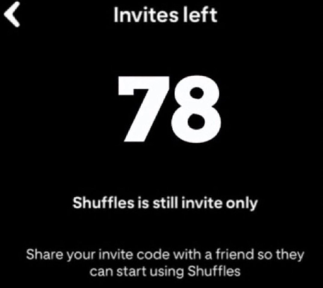 UtdEddie's tweet photo. I got some spare codes!
i have 78 more !! If you want a pinterest shuffles code, follow me and just like this tweet and have your DMs open !
#shuffle #shufflecode #shufflesbypinterest #shufflecodes https://t.co/ywOskEVvpO