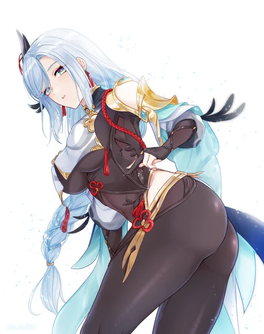 申鶴ちゃんかけた #Shenhe 