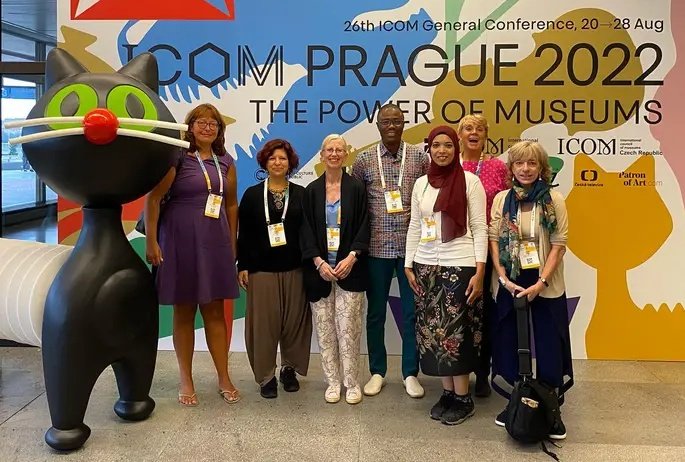 LaraWeissRPM's tweet photo. Part of the boards of @icomicmah& #CIPEG @IcomOfficiel I am tired but happy+return home to the @RM_Oudheden with a new #MuseumDefinition, lots of #FoodForThought&plans to implement our new #StrategicVision to the Cipeg board. Are you an active member?Then nominate yourself 😍 https://t.co/FZ2kuKLN66
