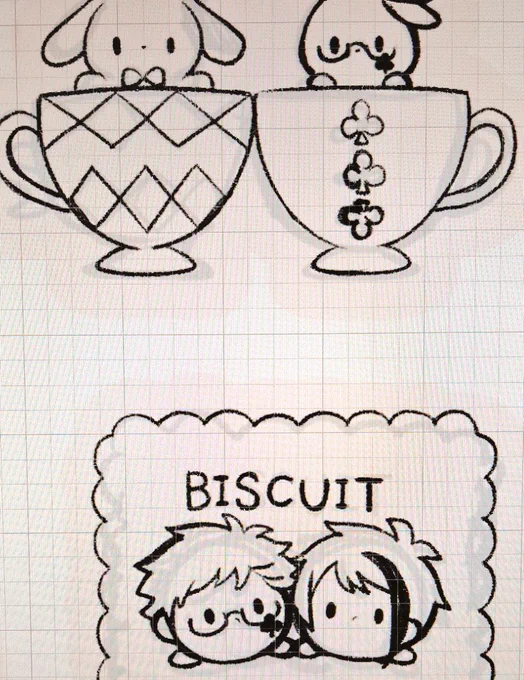 ノベルティの下書きをもそもそ✍️ 