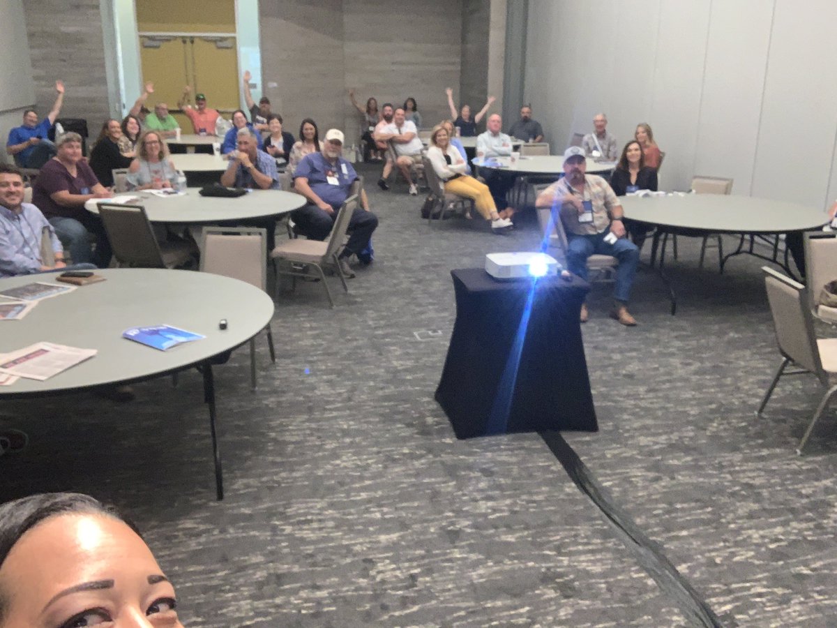 CommwCordes's tweet photo. Loved spending the afternoon presenting to this fabulous group of Superintendents and BOE members at @OSSBAoklahoma conference! Remember just “K.I.S.S. It!” #oklaed #LawtonPS #WeAreLPS https://t.co/slZuddEiwr