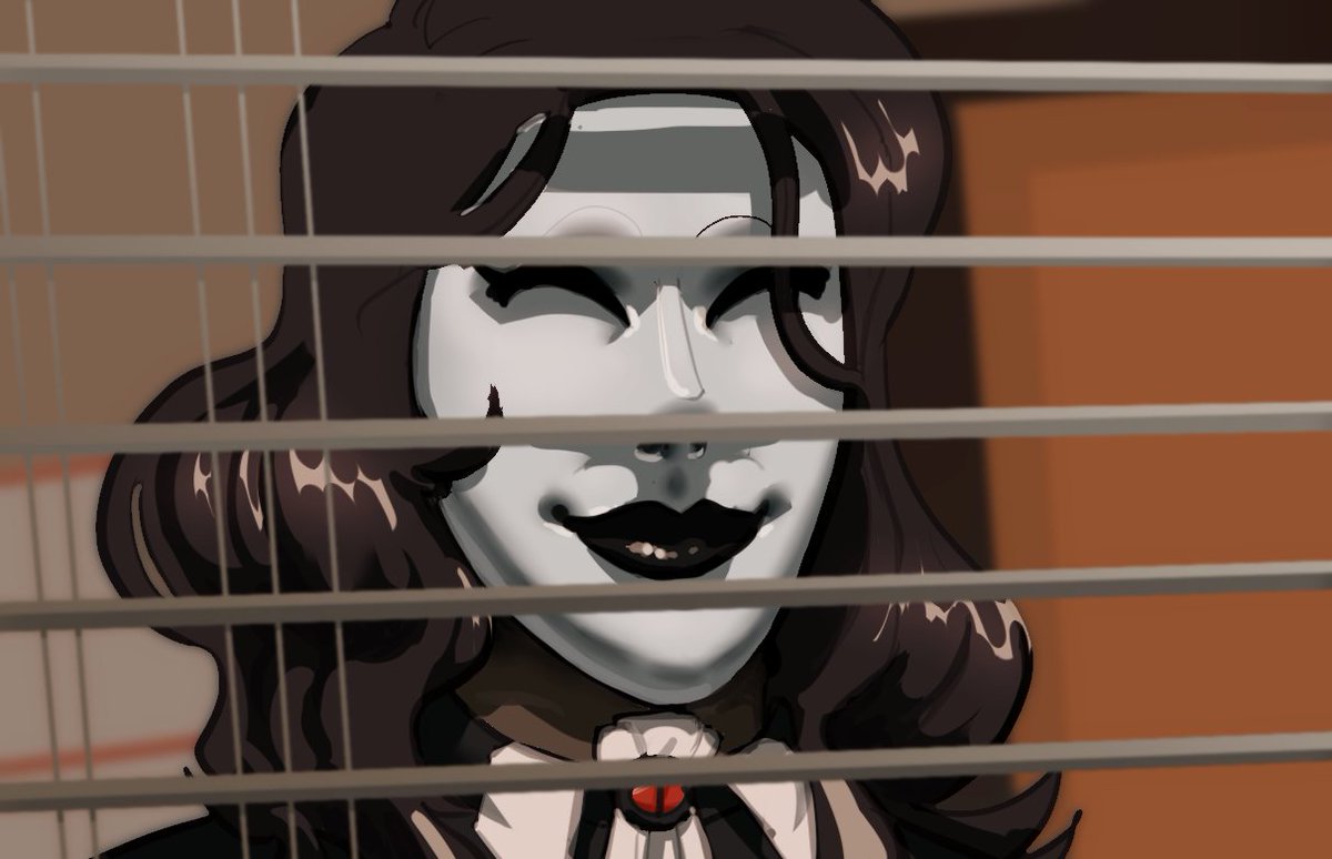Drawing my vampire as The Office memes because that's pretty much his entire personality.