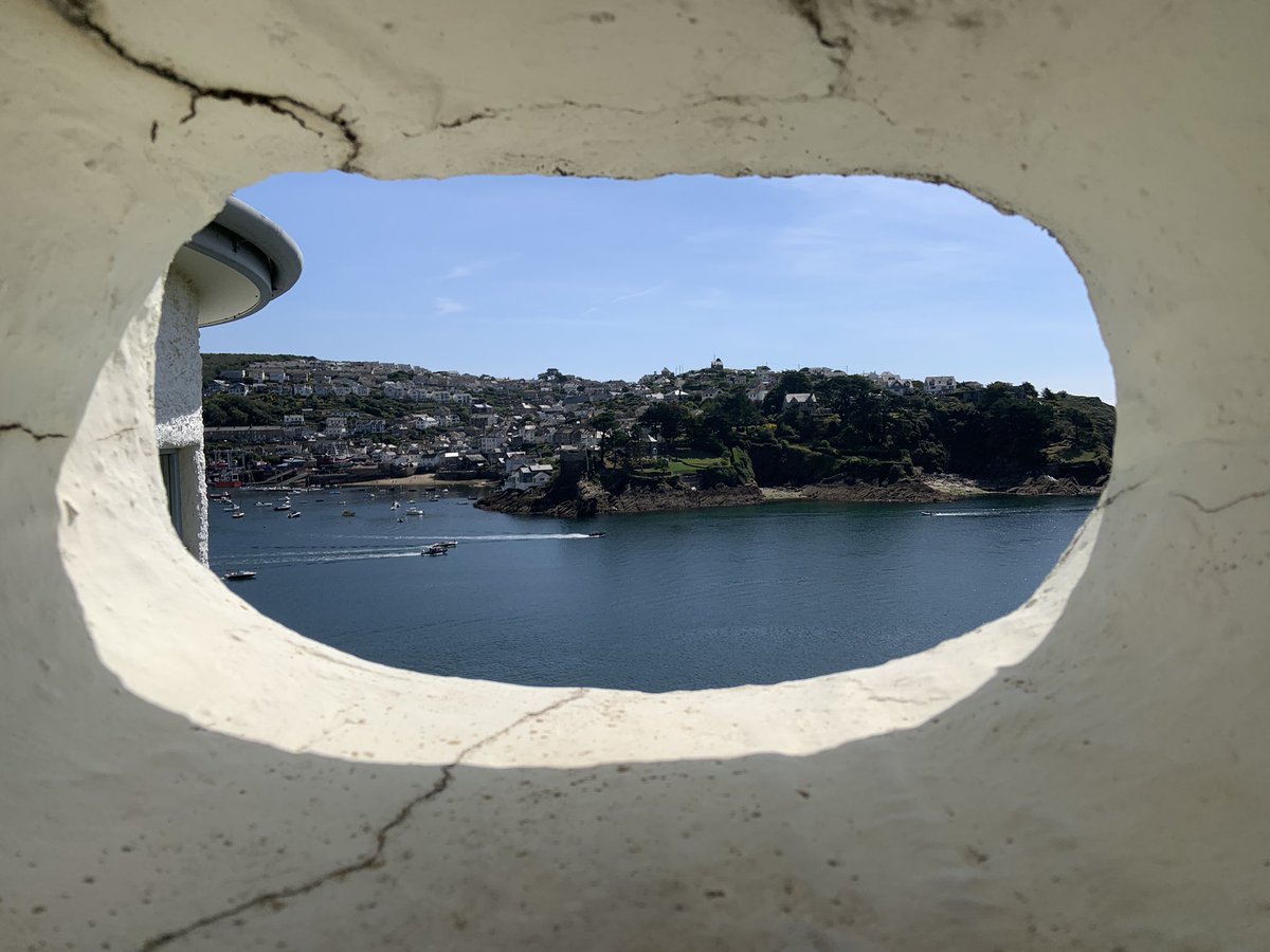 calvinadean's tweet photo. Home in Cornwall for a few days. 6.5 mile walk, Pasty and a swim in the sea. Legs ache and belly full! #Polruan #Cornwall #HallWalk https://t.co/ToDWV1mwds