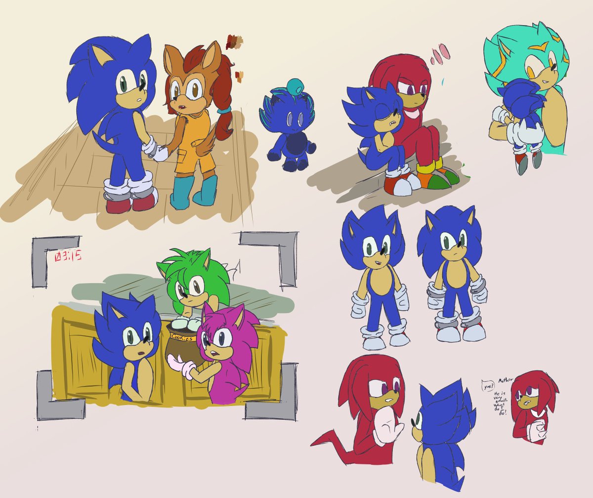CadenFa's tweet photo. #SonicTheHedeghog #SonicUnderground #sonicsatam https://t.co/gaJXybiFqU