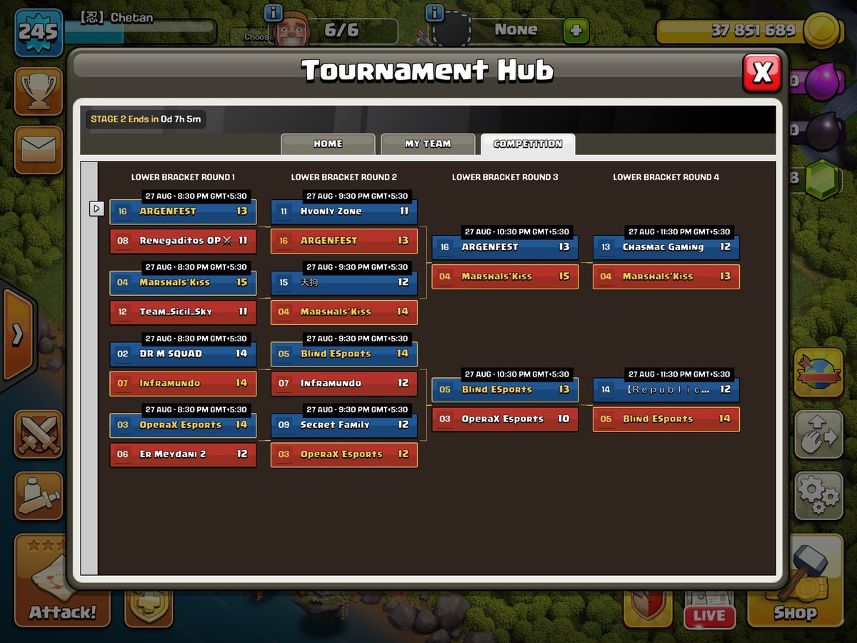 Blind eSports COC tweet media