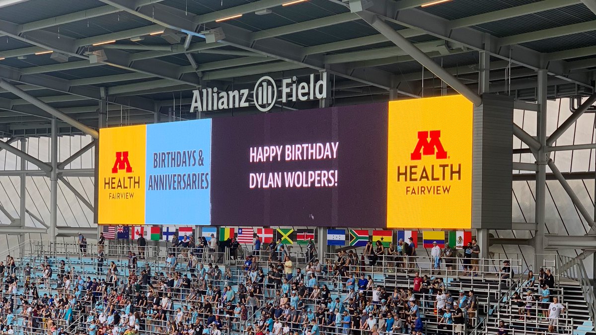 MNUFC's tweet photo. we haven’t mentioned it yet but…

ITS THE DYLAN WOLPERS DERBY!
happy birthday @DylanWolpers https://t.co/Fhm2KXYs3j