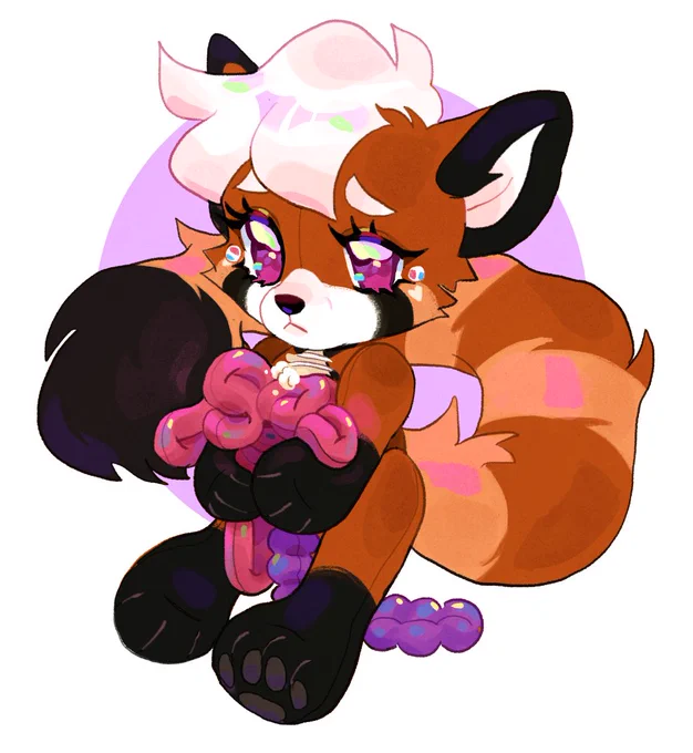 Plushgore chibi for @/NeevBunny!  