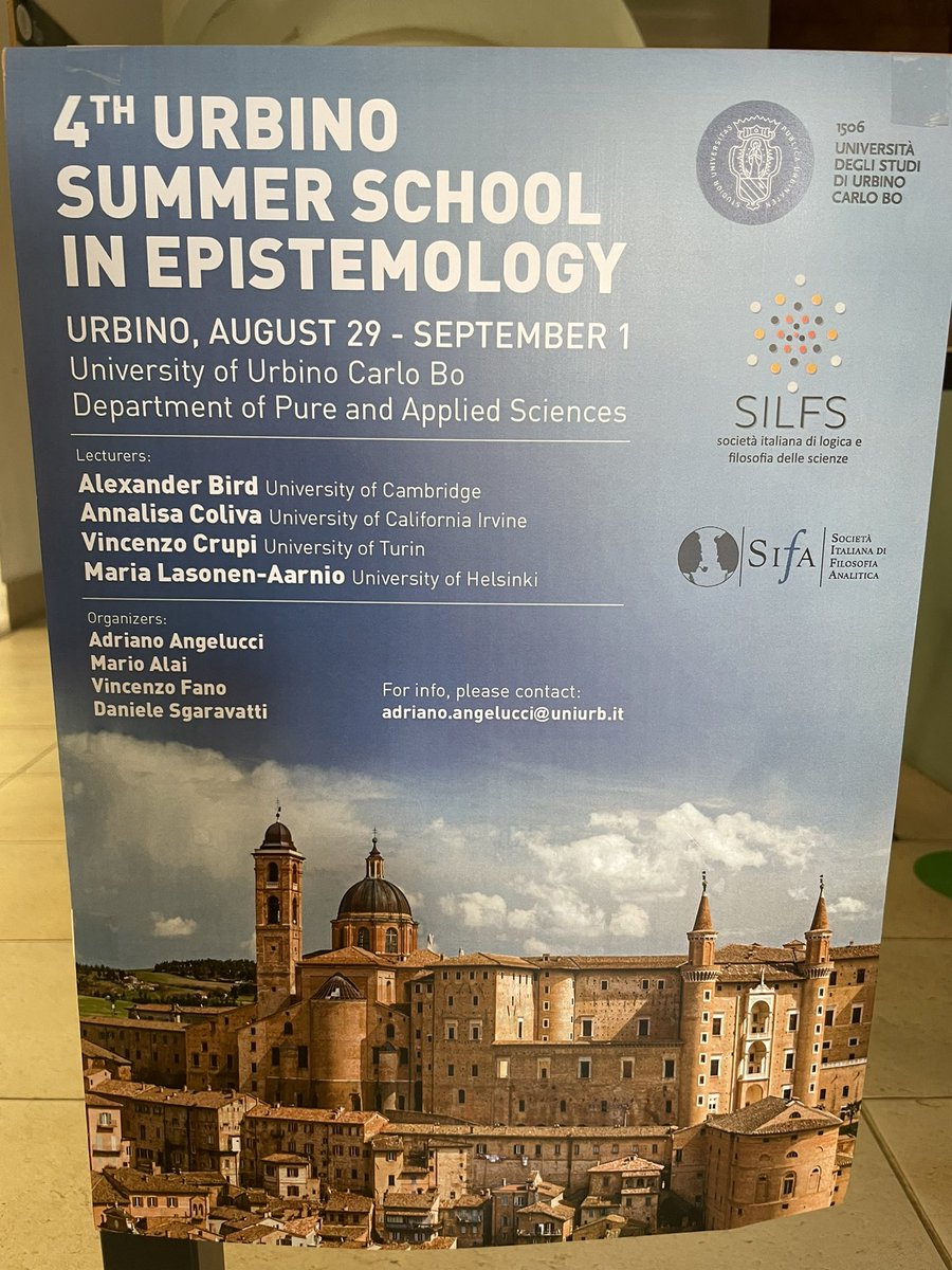 mlasonen's tweet photo. In Urbino!! If we make the philosophy half as good as the gelato we’ll have succeeded 😁 https://t.co/aAbrCL3Dfo