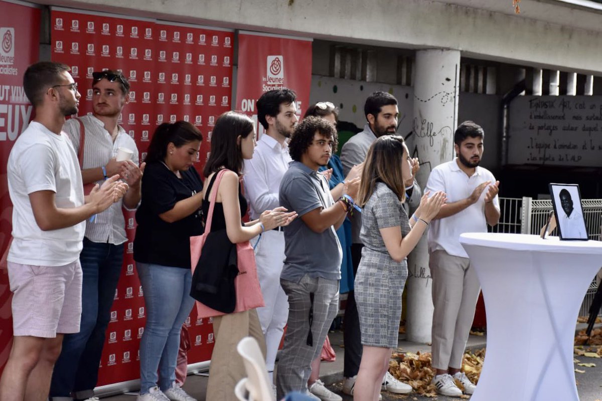 lesJeunesSoc's tweet photo. À notre camarade Junior (Armand) Mangot nous avons rendu hommage.
Les Jeunes Socialistes de Haute-Garonne ont rappelé ton sourire, tes engagements, ton combat. Nous ne t’oublierons jamais.
Nous poursuivrons nos combats. https://t.co/5VNQyUGgxw