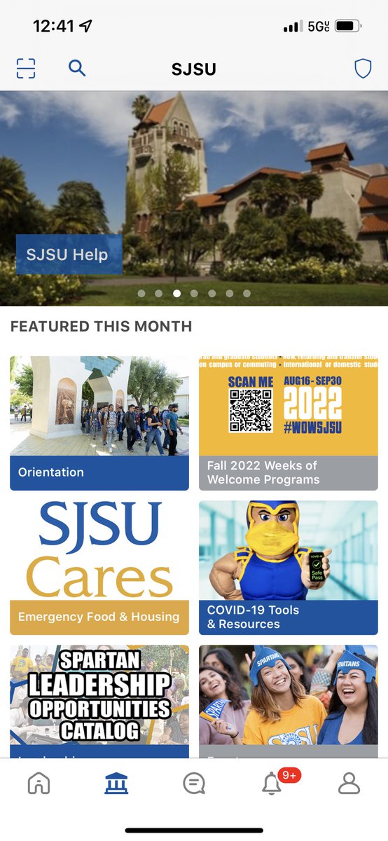 Attention SJSU students, did you know that the SAMMY App has tiles that direct you to important on-campus resources such as SJSU Cares, Title IX, CAPS, and many more?

#SHA #SJSU #SJSUCares #StudentHomelessness