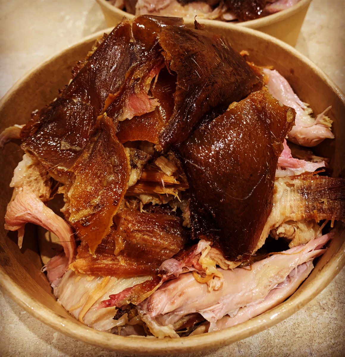 AnnaLongthorp's tweet photo. Be rude not to save ourselves a bowl full of #pigcheeks #oysters and #crackling after tonight’s #hogroast 😋
#biteintobritish #backbritishfarming https://t.co/cHjNSiWjOG