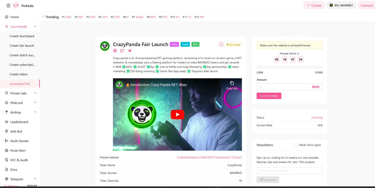 PinkSale (Pink Ecosystem) tweet media