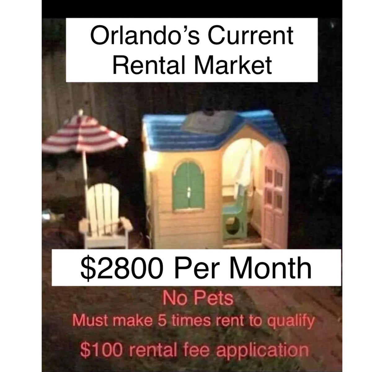 floridarechick's tweet photo. Yep, pretty much! #fightbackonrentincreases I can help! #orlandorentiscrazy https://t.co/sKETvBVx7j
