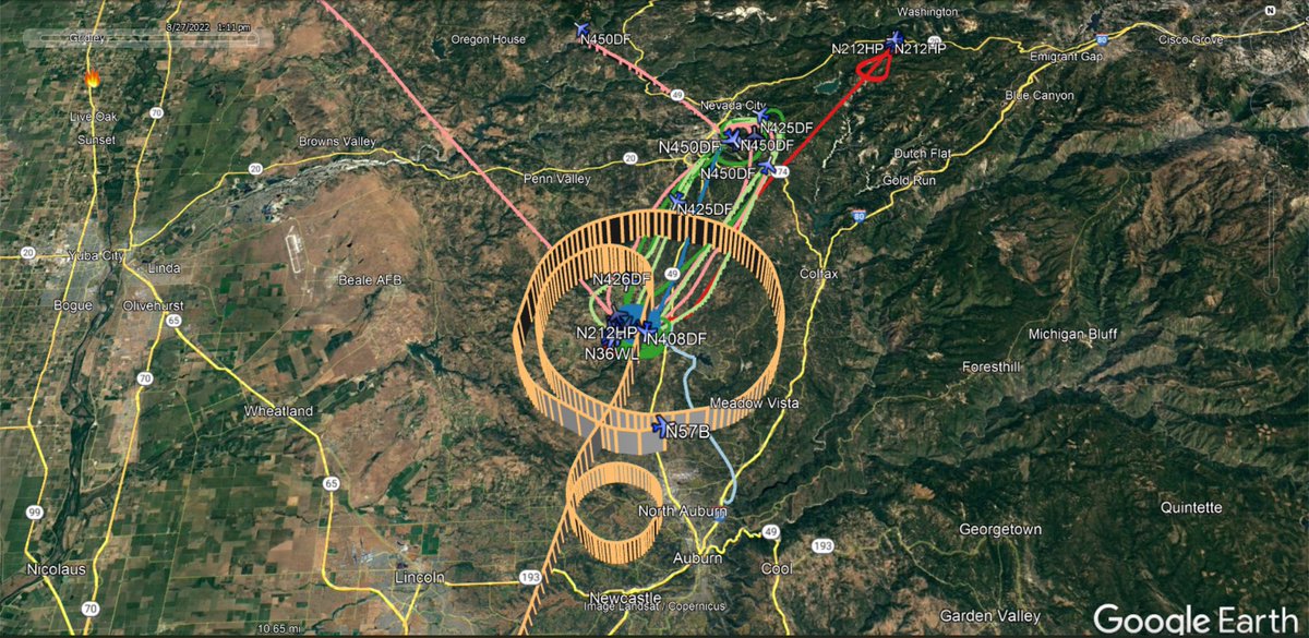 fire_feeds's tweet photo. Dynamic Aviation's #N57B #FIRIS mapping for the #StillFire #NevadaCounty 
https://t.co/2kUj2nKaAr
🇺🇸❤️‍🔥 https://t.co/6yU50KdxiX