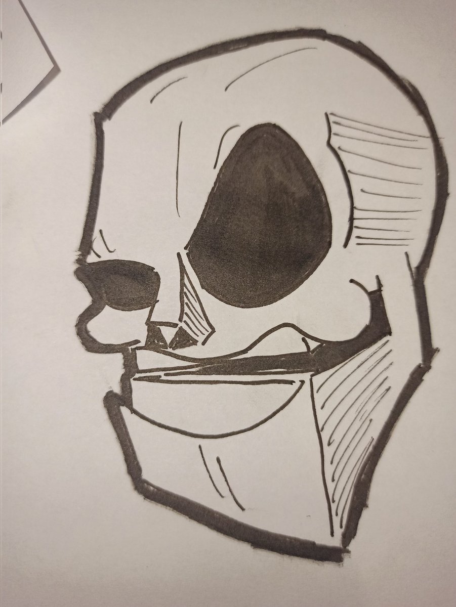 barabashka_2's tweet photo. I like to draw on paper more than on a graphics tablet. And it turns out much better, it seems to me.
#drawing #art #scull #learnDraw https://t.co/tiAouhmkys