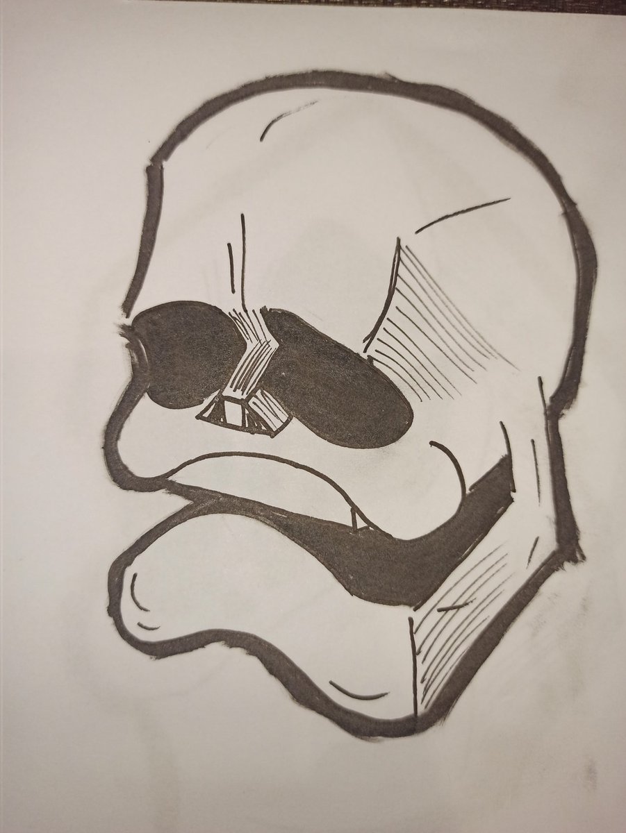 barabashka_2's tweet photo. I like to draw on paper more than on a graphics tablet. And it turns out much better, it seems to me.
#drawing #art #scull #learnDraw https://t.co/tiAouhmkys