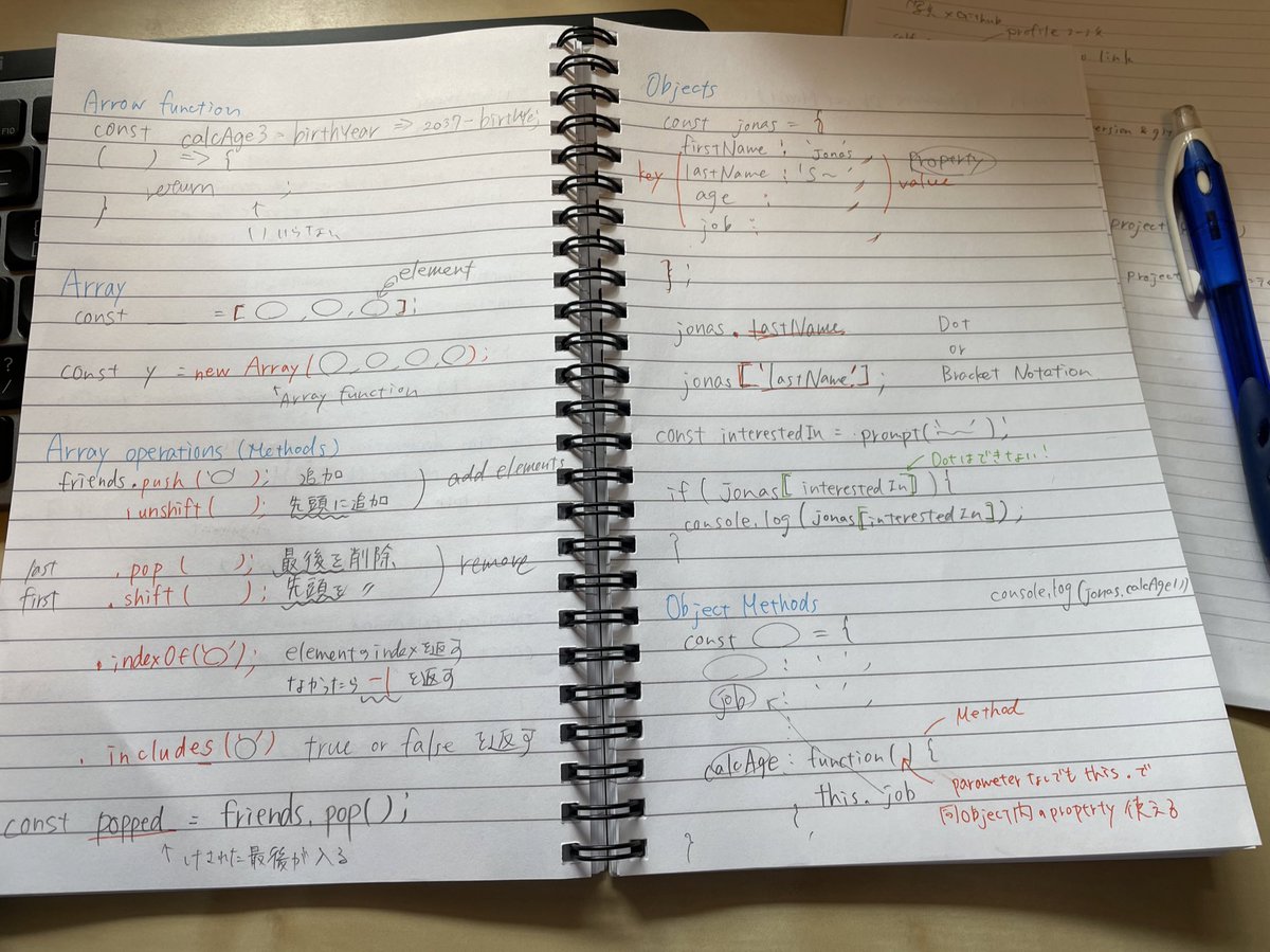 willbeDev's tweet photo. I’m still learning JS fundamentals with Udemy. I know most of things,but to be able to explain this, I need to take more time😌 It will be helpful when I develop my original JS apps!!  #javascript #udemy #100DaysOfCode https://t.co/GqMT4zyXGK