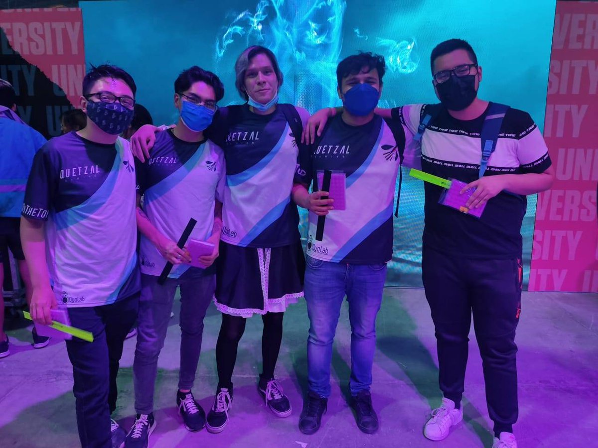 gaming_quetzal's tweet photo. Algunas fotos del día de ayer en la @GAMERGY_Mx. Gracias a @UniversityMex @primusgamingpi y @EsportsIPN por permitirnos tener esta maravillosa experiencia.
Nos vemos el siguiente año y volveremos más fuertes.
#OwnTheTop
#QuetzalGaming
#ViveGAMERGYMx https://t.co/YDfRzJ3Eti