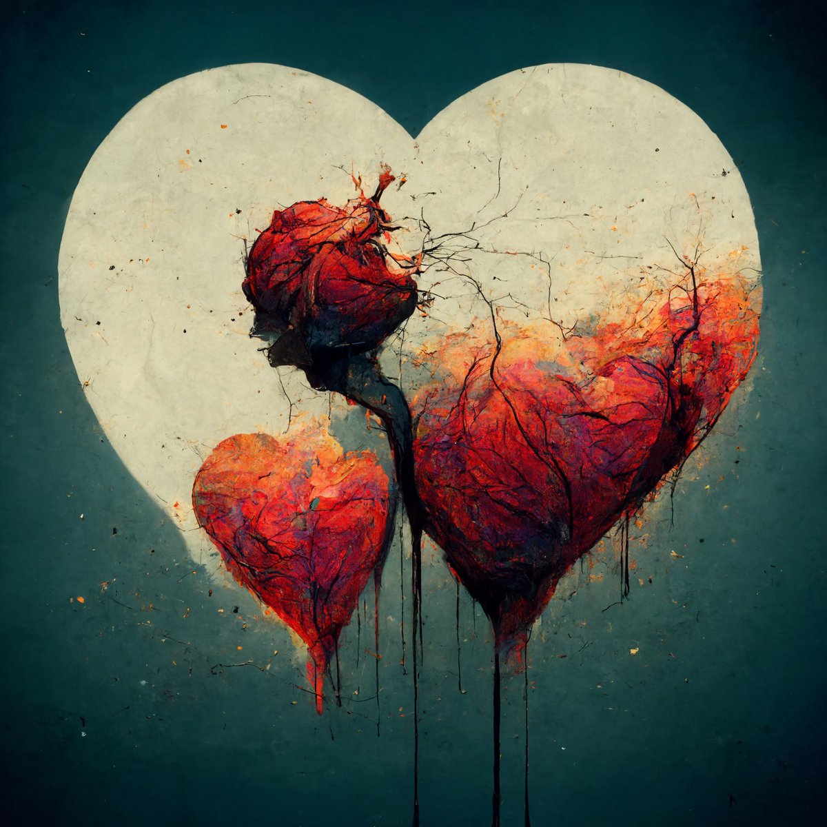 #midjourney #midjourneyAI #ai #art “Bitter aftertaste of love”