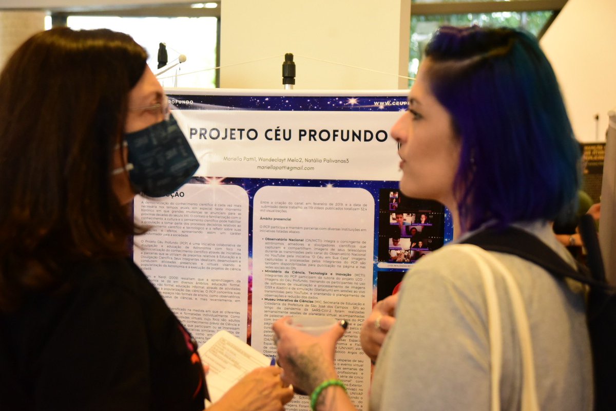 CeuProfundo's tweet photo. Tarde de apresentação de pôsteres no #EBDC @PattiMariella @pilgrimcetus_ @martins_yanna @bariogenese https://t.co/MiSM7837QH