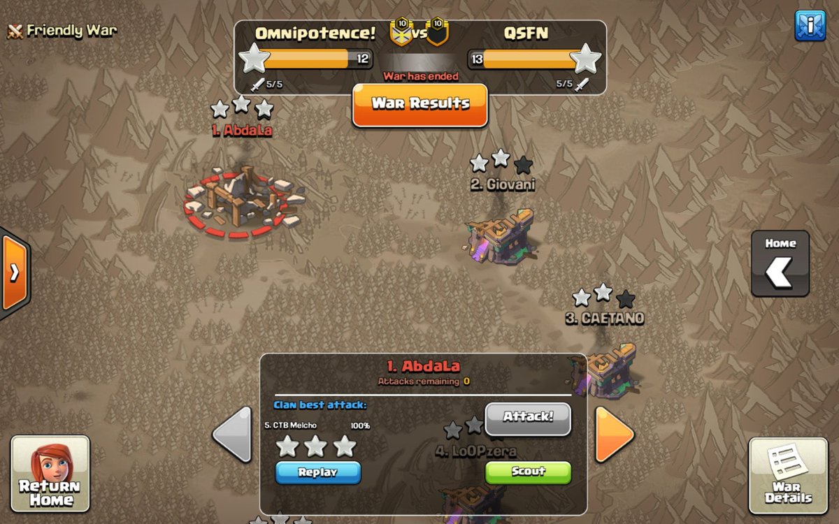 Hermosa experiencia, equipos muy fuertes, pero es un honor llegar hasta acá. 
Nice experience, tough teams, pleasure to come so far. Ty for everything <a href="/Omnipotence_COC/">Omnipotence!</a> <a href="/s4ltys4lty/">S4lty</a> <a href="/coblord_omni/">coblord</a> <a href="/0mni_Phoenix/">Omni_Phoenix</a> and <a href="/deity_death/">DeityOfDeath</a> 
GG <a href="/EsportsMarcos/">Marcos Esports</a> @QSFN_COC