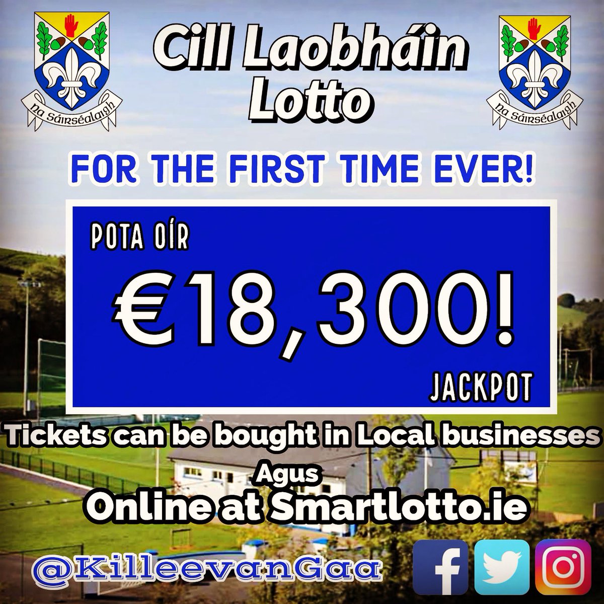 KilleevanGAA's tweet photo. Cad a dhéanfeá leis? What would you do with it? https://t.co/JbiHAbTD9Y 💙🤍 #cilllaobháin @killeevan @gaa_monaghan @Monaghan_LGFA @monaghangaa @MonaghanGAAFans https://t.co/rDEeJBmbPK