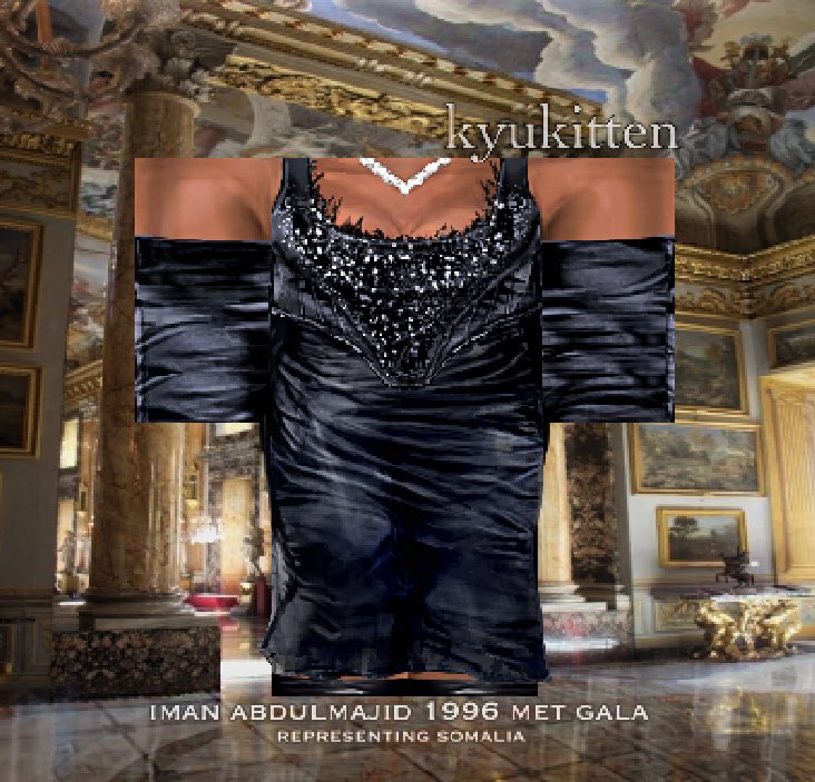 kyukitten_'s tweet photo. week 3 of project angel s4 - heritage!!
i recreated the outfit somali model Iman wore to the met gala in 1996 (image in thread)
#RobloxArt #RobloxClothing #RobloxDesigner #ProjectAngel @revamakes @libhraa https://t.co/l6Ejo2Fhys
