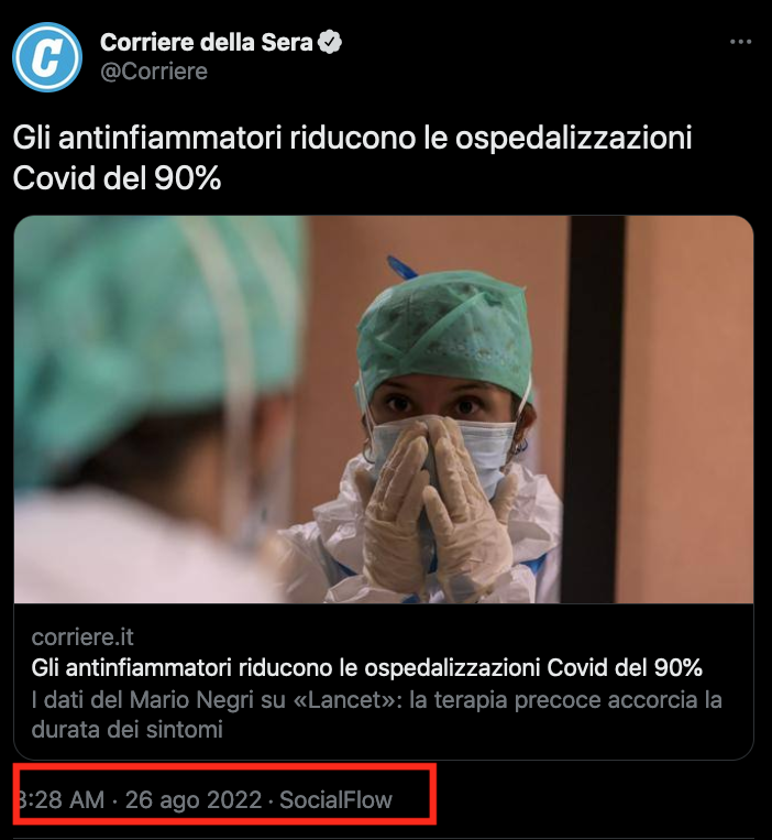 afderas's tweet photo. diceva #Burioni a giugno '21 che secondo una ricerca #Aspirina non dava alcun riscontro positivo Citava il prof #Landray che snocciolava i risultati Oggi MarioNegri e #lancet ci dicono che basta un'aspirina e il 90% non va in ospedale
Chi mente o ha mentito?
#antinfiammatori https://t.co/EWJFowPpFL