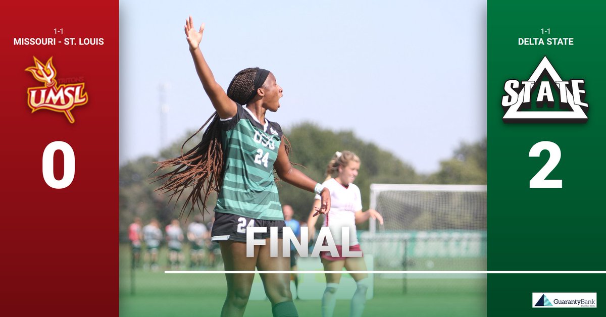 DeltaStateWSOC's tweet photo. First dub of the season for the Lady Statesmen!

#WhereChampionsPlay https://t.co/aXri5925Wh