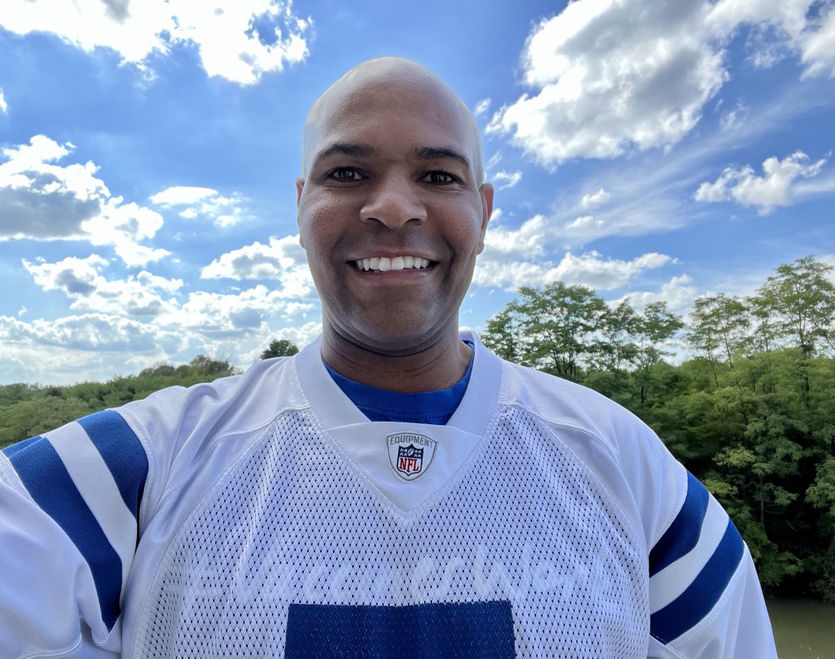 JeromeAdamsMD's tweet photo. Ready for the ⁦@Colts⁩ to take on the ⁦@Buccaneers⁩ and ⁦@TomBrady⁩ one last time- unless they make it to play us in the Super Bowl. Can you see the subliminal message? 😉 https://t.co/OwDi8jWZ3q