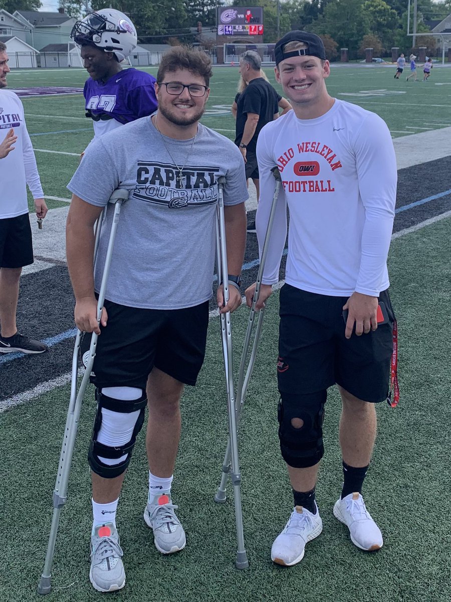 JShreyer's tweet photo. These 2 @FairfieldMarlin alums @BShreyer and @huntervincent14 having a rough start. Proud of both of them and hope for quick recovery. https://t.co/jcXoOyXDlt