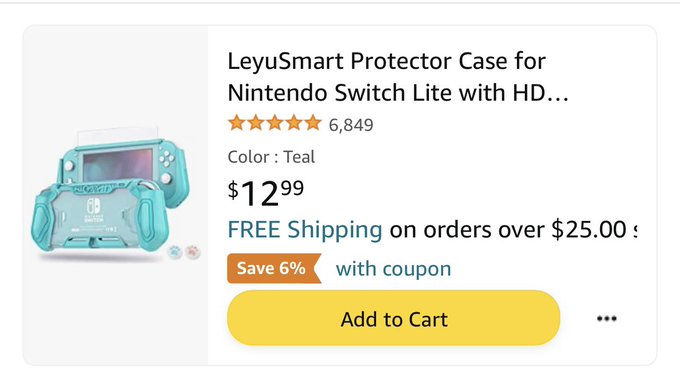 Someone be a doll &amp; buy me this case for my Nintendo switch 🥰   https://t.co/L4mM3C3LaJ https://t.co