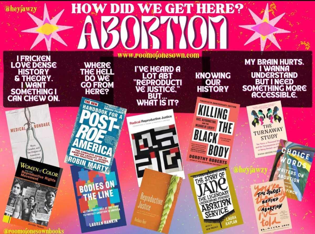 framcoboa's tweet photo. Check out these books-- #abortion #AbortionRights #AbortionIsHealthcare #reproductiverights https://t.co/o7JhgqDP2D