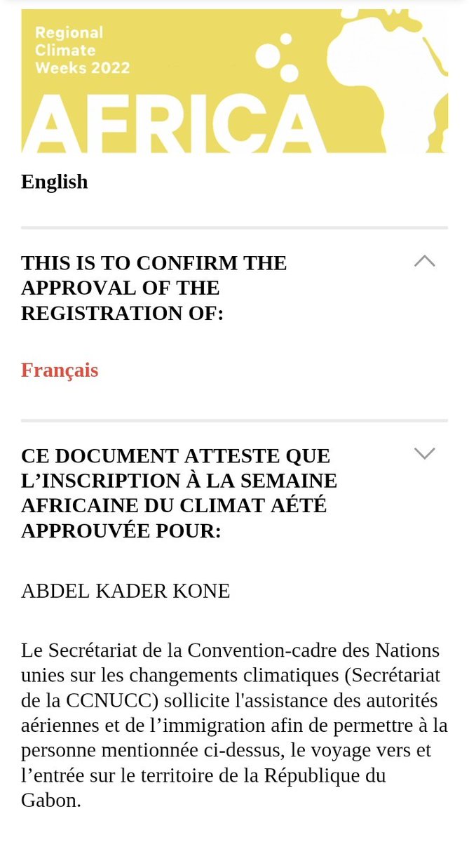 ONG_LesBrasUnis's tweet photo. Une délégation de @ONG_LesBrasUnis constituée du PCA Abdel K Koné @dialogplus et du Commissaire aux Comptes Dr Joseph Galé @S_GaleJoseph participera à la Semaine Africaine du Climat qui aura lieu du 29 août au 2 septembre 2022 à Libreville au Gabon.
#brasunis
#AfricaClimateWeek https://t.co/TqNiDwyHaE