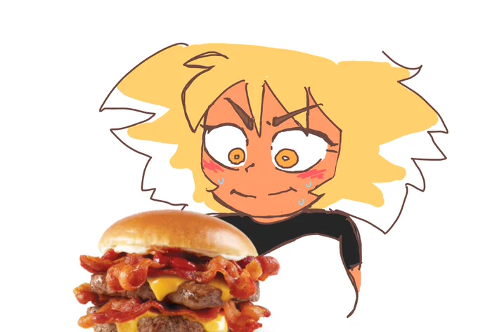 I'm gonna go get a burger, y'all want anything? 