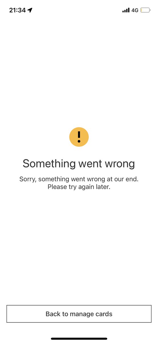 danwhite33's tweet photo. @HSBC_UK I’ve tried to cancel online. This is what I get. If someone use’s my card that’s on you https://t.co/SBk4KJRvZm
