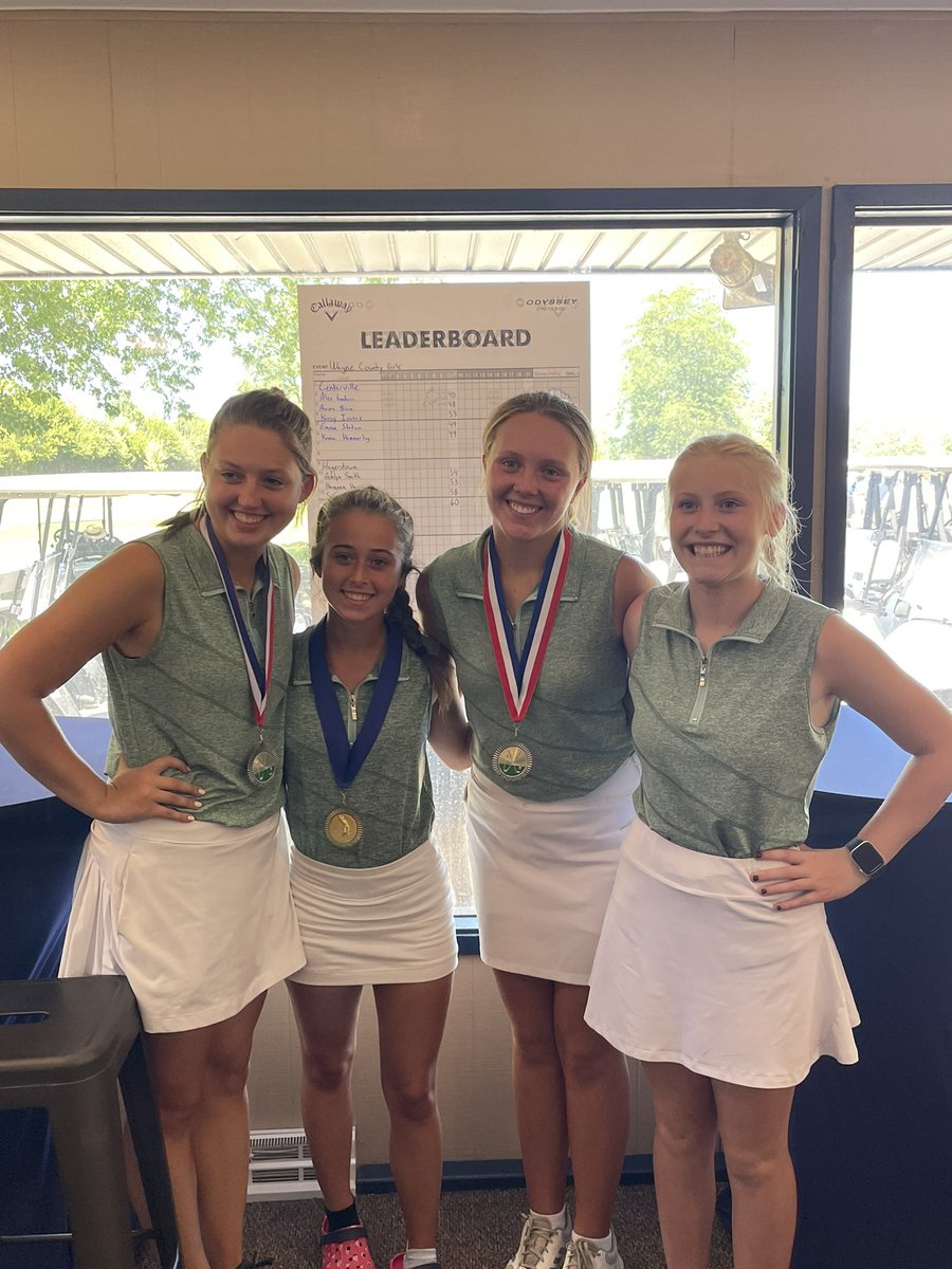 Congratulations to 3 of the top 5 All-County golfers from Northeastern! Baylee Wissler led the way with an 84(PB) and was Low Medalist for the Wayne County Tournament. Zoe Cline shot a 92 and Lauren Lacey a 93. Ava Bales rounded out the scoring with a 111(PB).