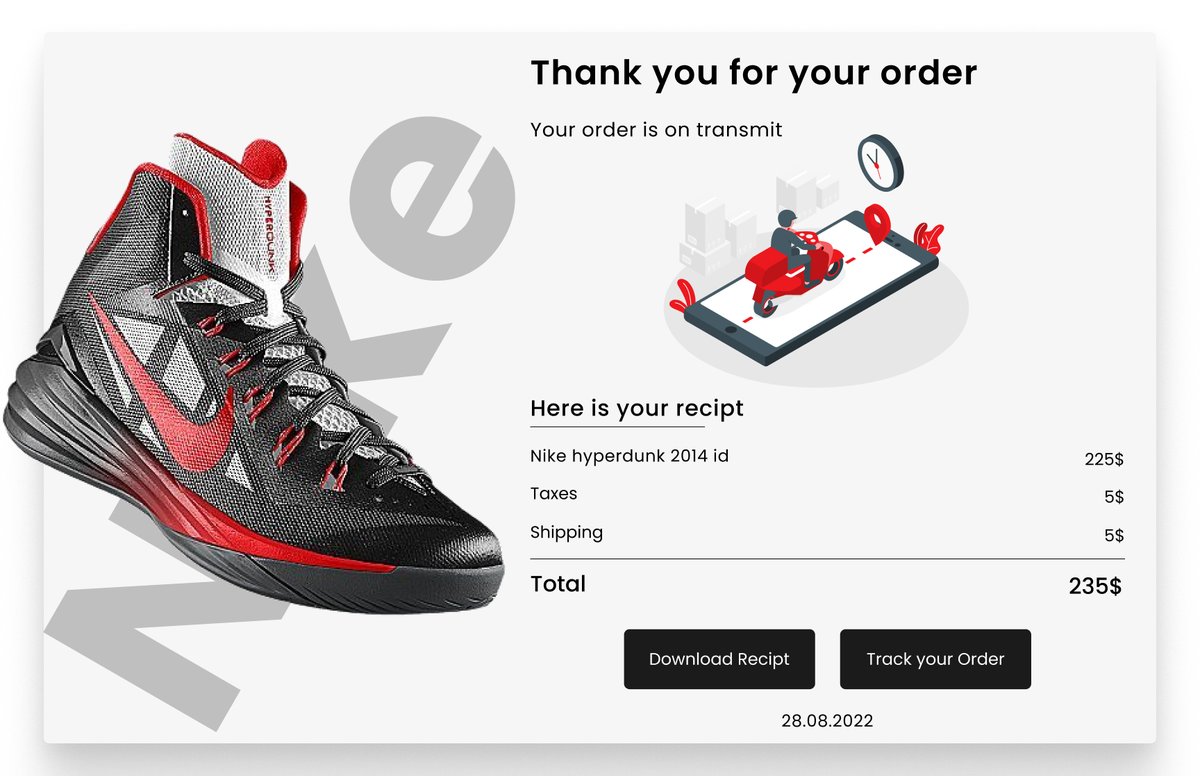 sharearux's tweet photo. Daily UI Challenge 17
email Receipt Ui design
If you find any fault then give me your valuable feedback
Thank you
#DailyUI #ui #uidesign #uidesigner #uiux #uiuxdesign #uiuxdesigner #uitrends #uiuxtrends #uiuxinspiration #uiinspiration #figma #figmadesign #thankyou #email_receipt https://t.co/1BNziQ4Gh7