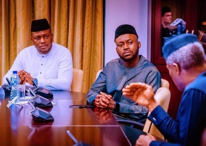 Grassroot37_PYO's tweet photo. Vice President Yemi Osinbajo SAN receives in audience current MBA Students of Harvard Business School at the Statehouse, Abuja. 26th August, 2022. #grassroots37forpyo https://t.co/8bmaIALgI9