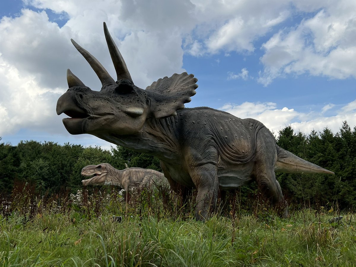 HatcheryJp's tweet photo. Awesome day today checking out the Dino trail and checkin out some cool cars 

#dinosaur #JurassicWorld #JurassicWorldDominion https://t.co/K8hlutww35